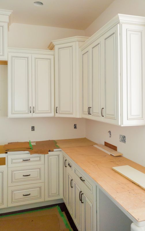 Glazed Cabinets Installation in Carmel, IN