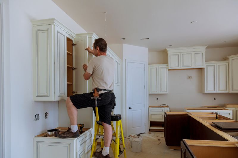 Glazed Cabinets Installation in Bloomington, IN